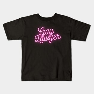 Gay Lawyer Kids T-Shirt